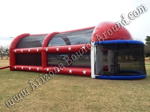 Inflatable batting cage rental Scottsdale, Arizona